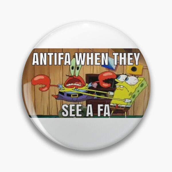 Item preview, Antifa when they see a fa designed and sold by WalrusPatty.