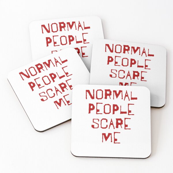 Item preview, Copy of Normal People Scare Me-Red designed and sold by Kaytmars.