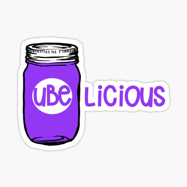 "Filipino ube" Sticker for Sale by TuroTuroTees Redbubble