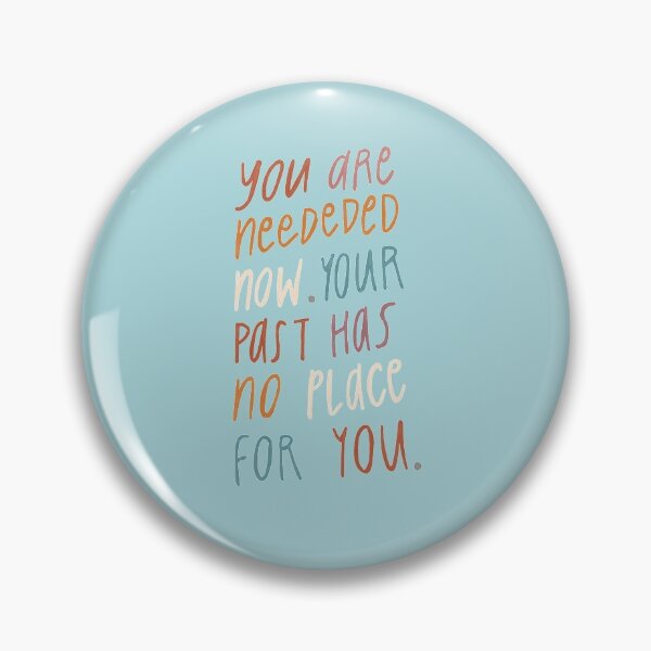 Artikelvorschau, You Are Needed Now. Your Past Has No Place For You | Christian Inspirational Faith | Illustration Calligraphy entworfen und verkauft von seaniemendoza.