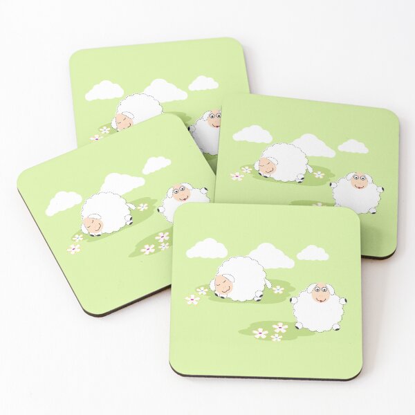 Item preview, Cute sheep sleep on the grass. designed and sold by orgus88.