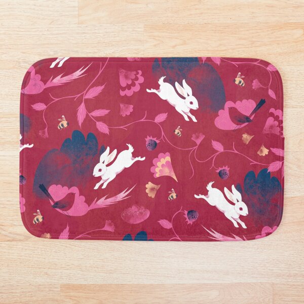 Item preview, White Rabbit Pattern designed and sold by Shiloh Longbottom.