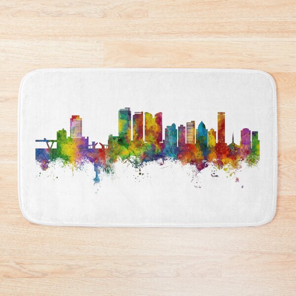 Item preview, Fort Lauderdale Florida Skyline designed and sold by ArtPrints.