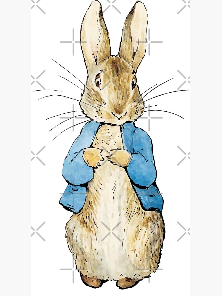 Watercolor Peter Rabbit Nursery Prints, Peter Rabbit Art, Peter