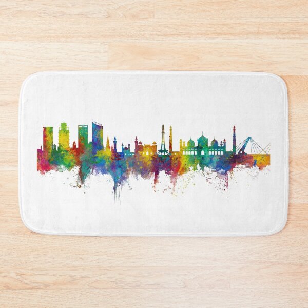 Item preview, Lahore Pakistan Skyline designed and sold by ArtPrints.