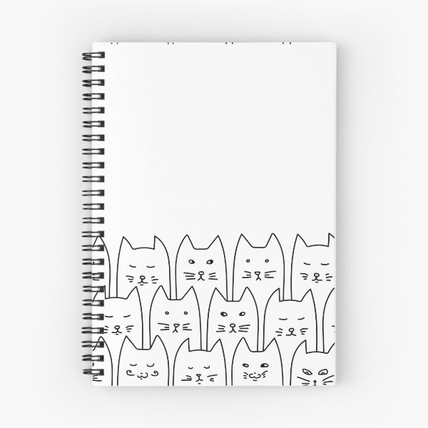 Item preview, Cats sitting in a row. Funny cats. designed and sold by Magryt.
