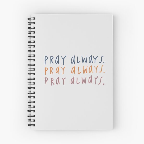 Item preview, Pray Always | Christian Inspirational Faith | Illustration Calligraphy designed and sold by seaniemendoza.