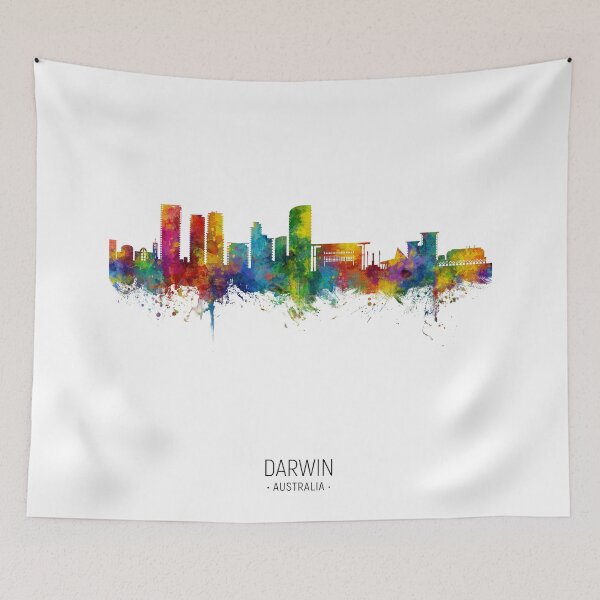 Item preview, Darwin Australia Skyline designed and sold by ArtPrints.