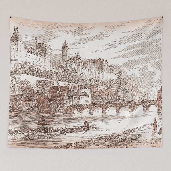 Item preview, The Castle of Pau designed and sold by AM FineArtPrints.