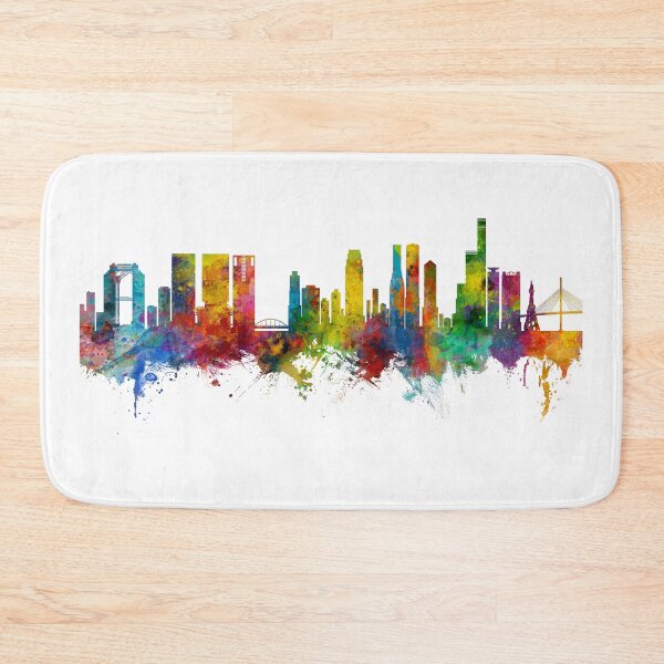 Item preview, Osaka Japan Skyline designed and sold by ArtPrints.