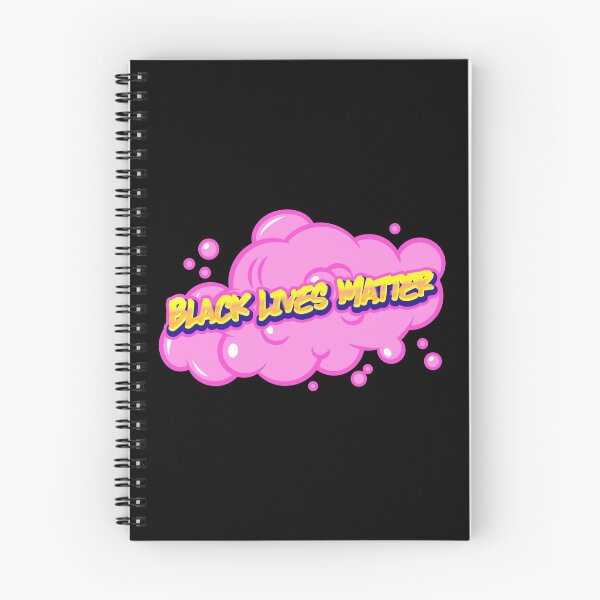 Item preview, Black Lives Matter Yellow Graffiti With Pink Spray Paint Cloud designed and sold by javes93.