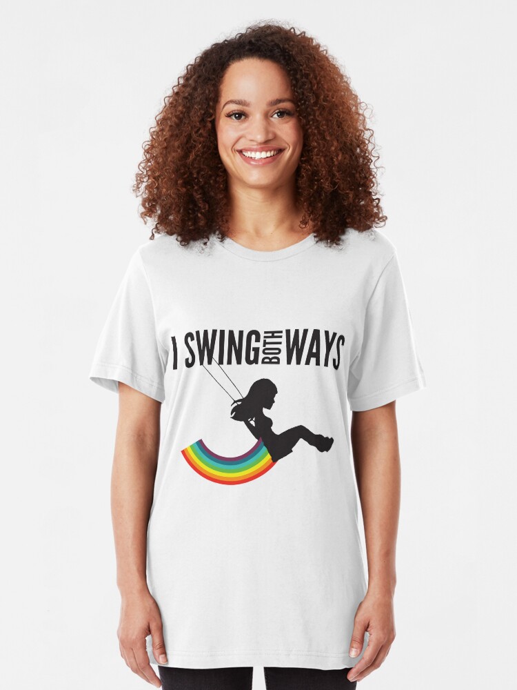 Vista alternativa de Camiseta ajustada Swing Both Ways