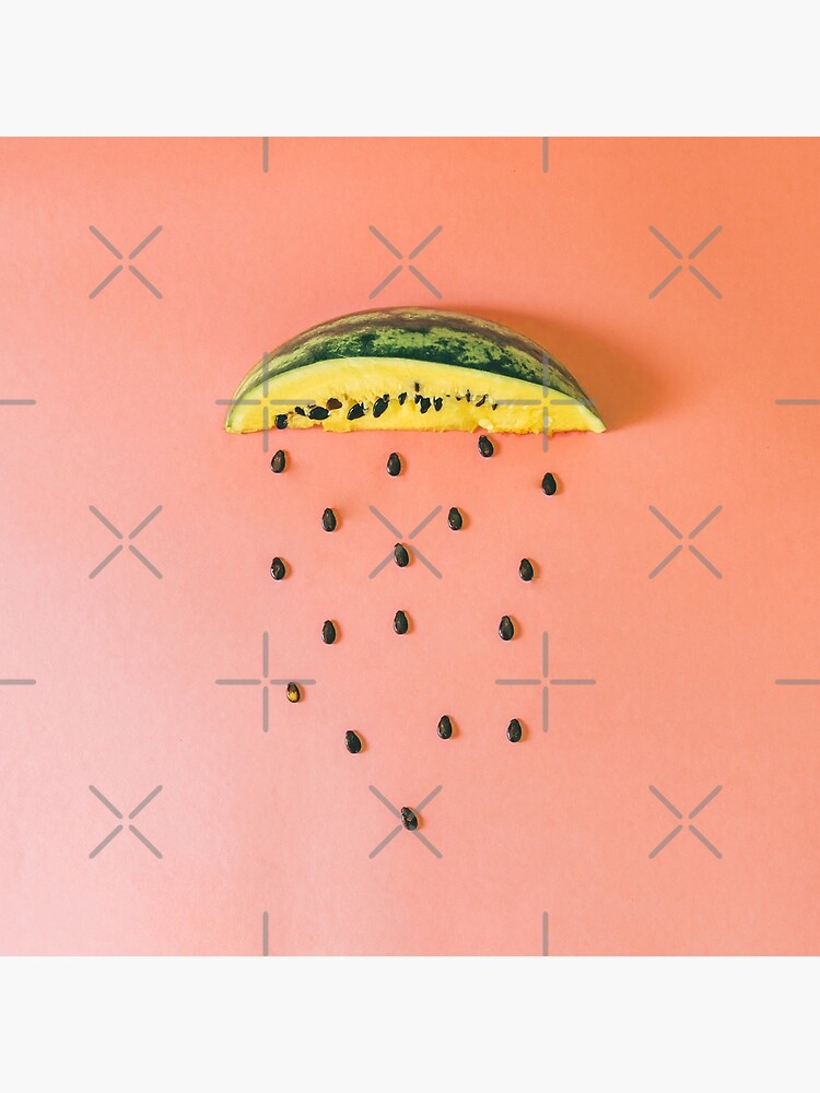 Watermelon seeds rain by KatyaHavok