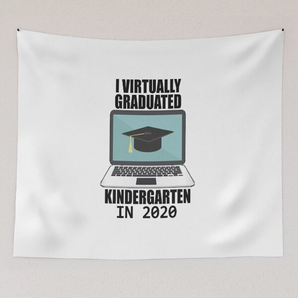 Item preview, I Virtually Graduated Kindergarten in 2020 Quarantine T-Shirt  designed and sold by bestdesigns2020.