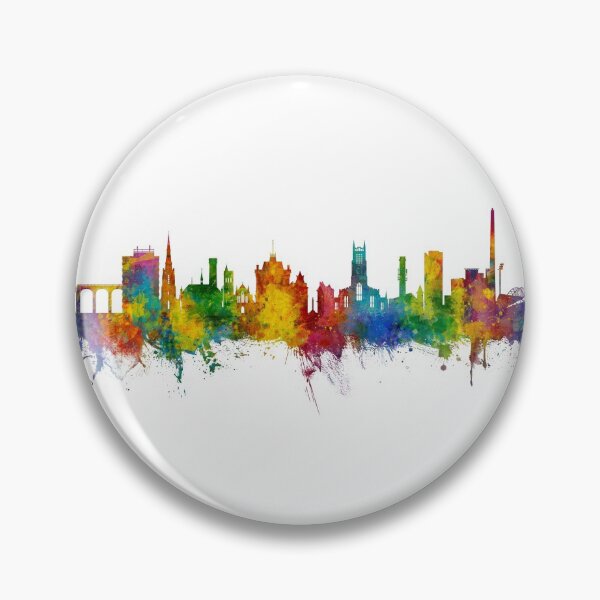 Item preview, Huddersfield England Skyline designed and sold by ArtPrints.