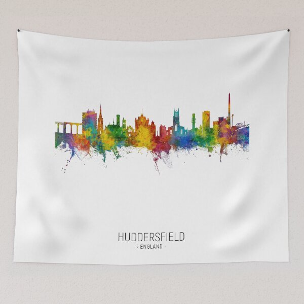 Item preview, Huddersfield England Skyline designed and sold by ArtPrints.