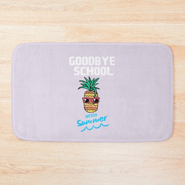 Item preview, Goodbye School Hello Summer  Funny Pineapple Last Day Of School Schools Out Summer Student Teacher Gift designed and sold by BCNDesign.