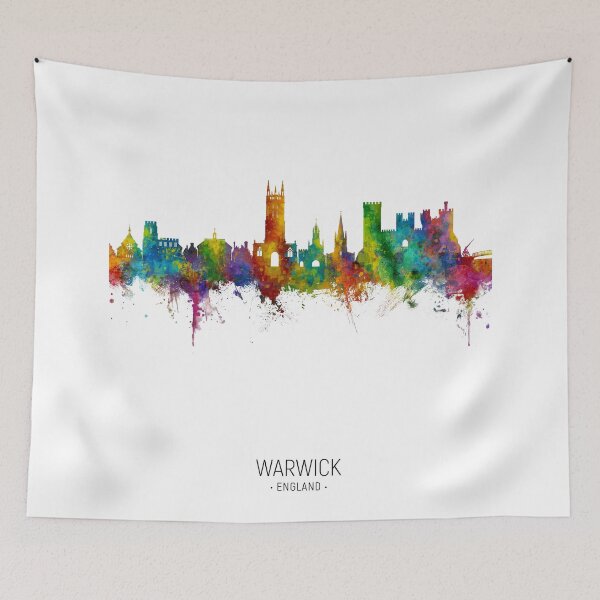 Item preview, Warwick England Skyline designed and sold by ArtPrints.