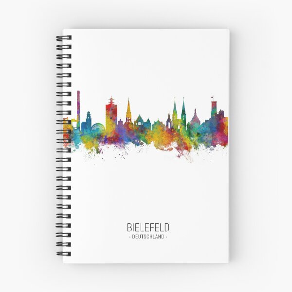 Item preview, Bielefeld Germany Skyline designed and sold by ArtPrints.