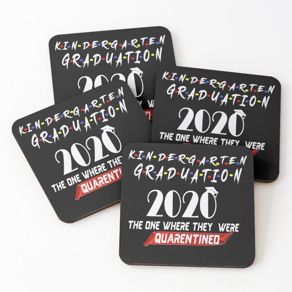 Item preview, KindKindergarten Graduation 2020 The One Where We Were Quarantined T-Shirt  designed and sold by bestdesigns2020.