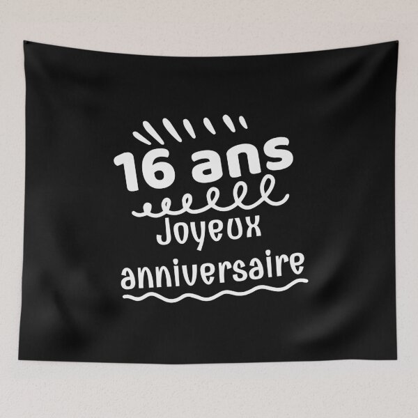 Item preview, 16 ans joyeux anniversaire designed and sold by designimi.