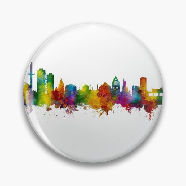 Item preview, Brighton England Skyline designed and sold by ArtPrints.