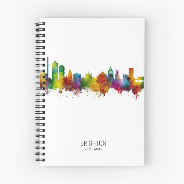 Item preview, Brighton England Skyline designed and sold by ArtPrints.