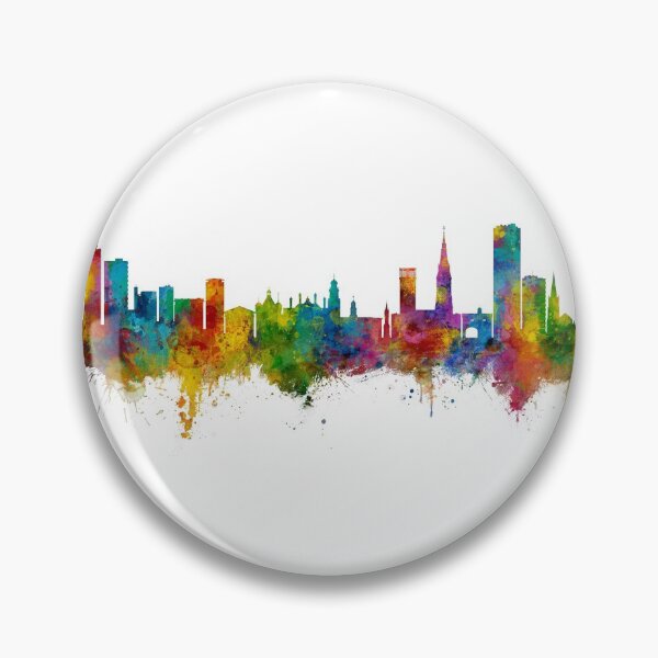 Item preview, Leicester England Skyline designed and sold by ArtPrints.