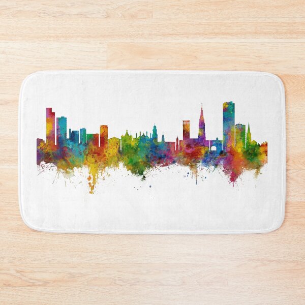 Item preview, Leicester England Skyline designed and sold by ArtPrints.