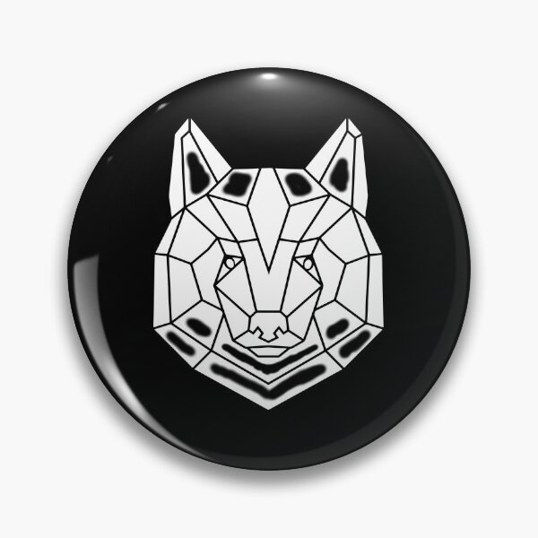 Item preview, geometrical wolf designed and sold by FONESAY.