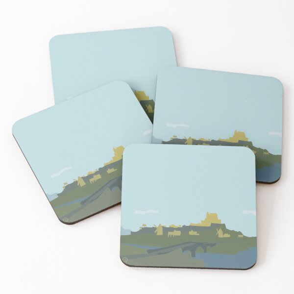 Item preview, Skyrim Whiterun Landscape Vector Artwork designed and sold by Tamriel's Wanderer.