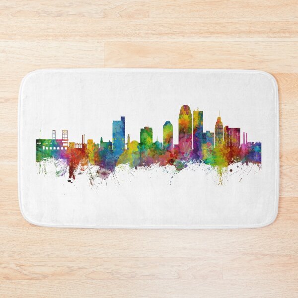 Item preview, Winston-Salem North Carolina Skyline designed and sold by ArtPrints.