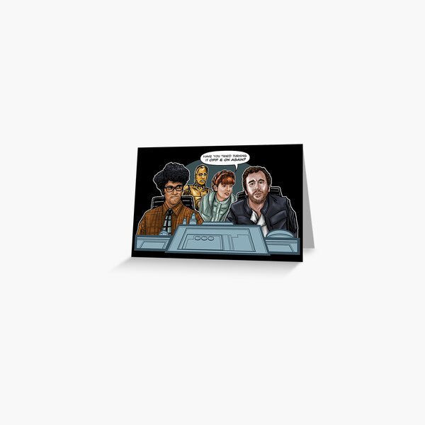IT Wars Greeting Card