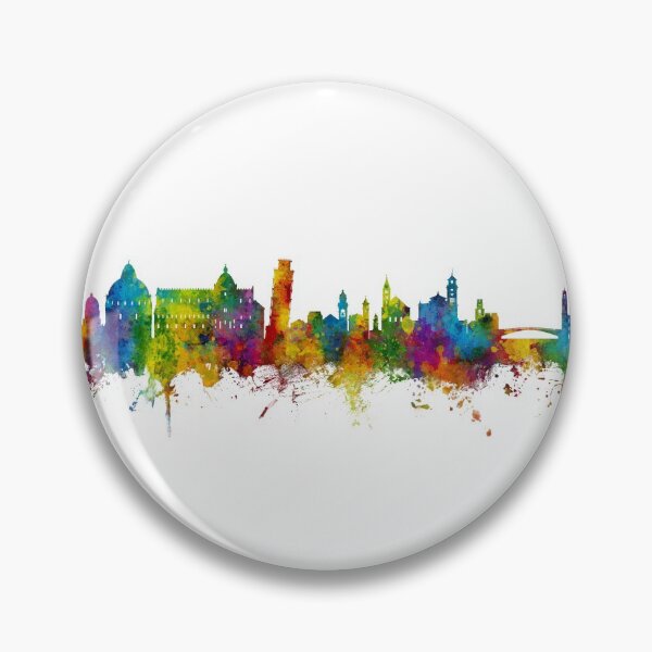 Item preview, Pisa Italy Skyline designed and sold by ArtPrints.