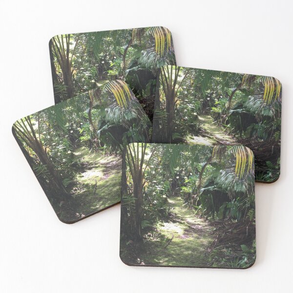 Item preview, Tropical jungle path in Pahoa Hawaii designed and sold by Erika Ginnis.