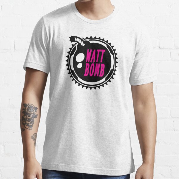 Watt Bomb - Power Cycling, Cyclist T-Shirt