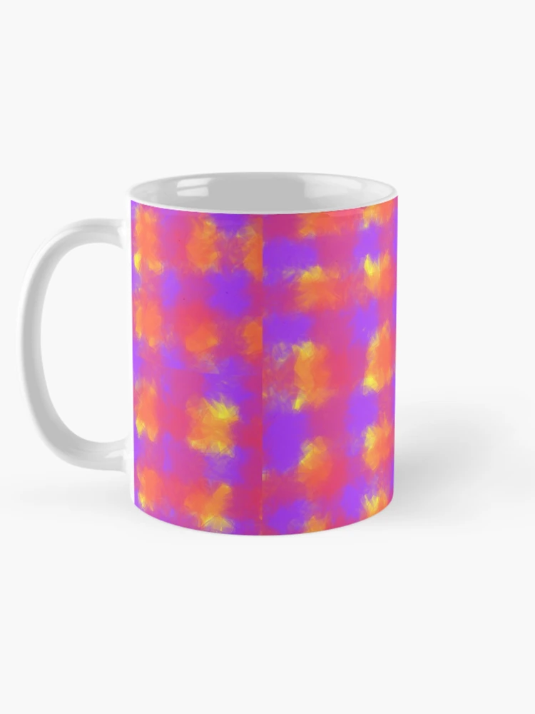 Thumbnail 5 of 6, Coffee Mug, Abstract Plaid Pattern designed and sold by RiaBubble.