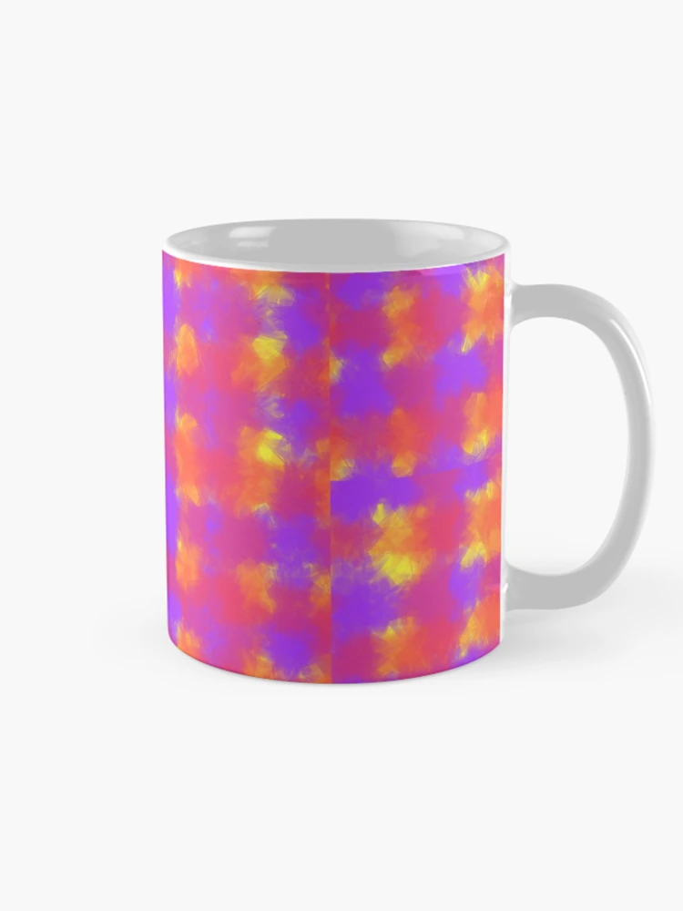 Thumbnail 3 of 6, Coffee Mug, Abstract Plaid Pattern designed and sold by RiaBubble.