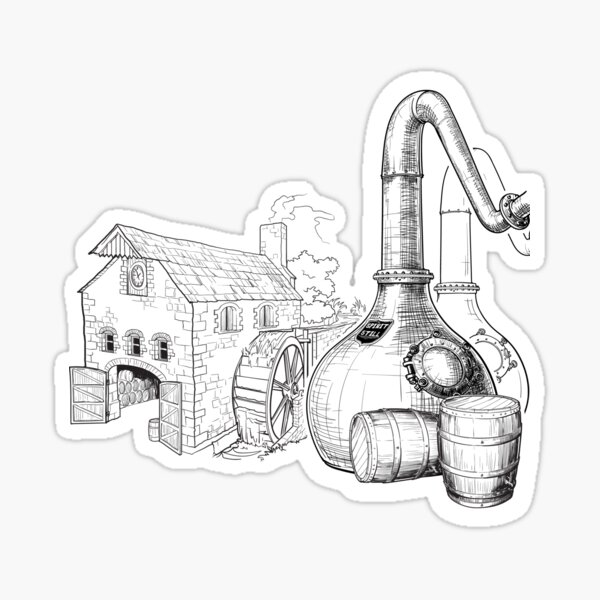 Item preview, Whiskey distillery designed and sold by AntonVTokarev.