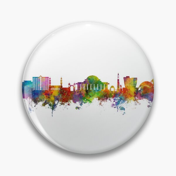 Item preview, Lilongwe Malawi Skyline designed and sold by ArtPrints.