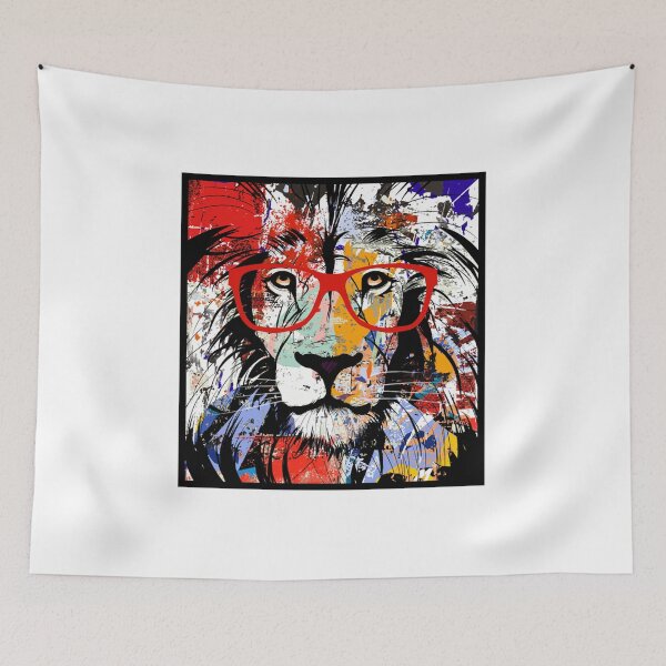 Item preview, Lion Painting T-Shirt  designed and sold by bestdesigns2020.