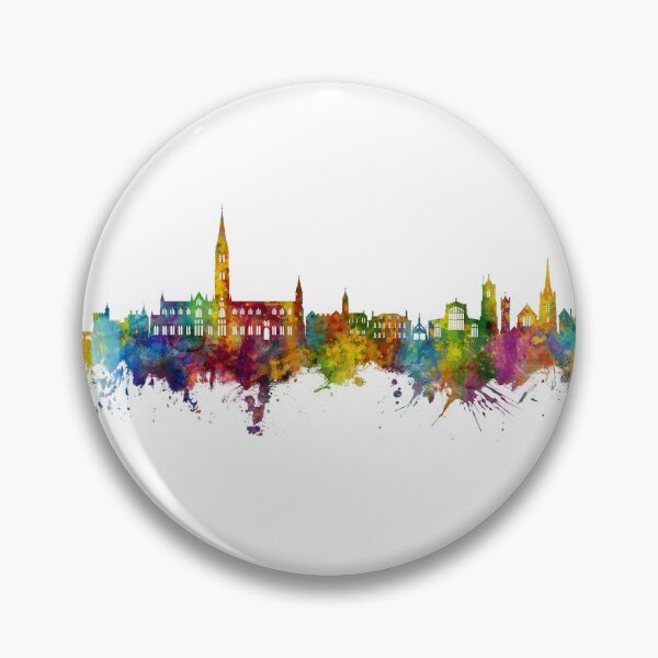Item preview, Salisbury England Skyline designed and sold by ArtPrints.