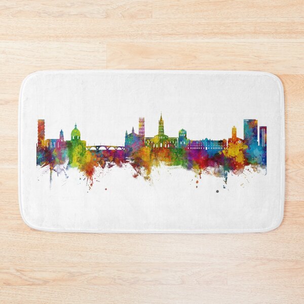 Item preview, Toulouse France Skyline designed and sold by ArtPrints.