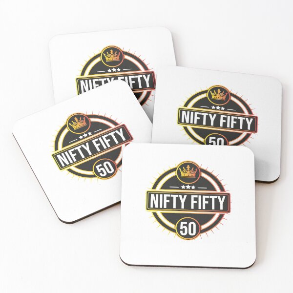 Item preview, Nifty fifty - 50th birthday designed and sold by Cutebutfunny.