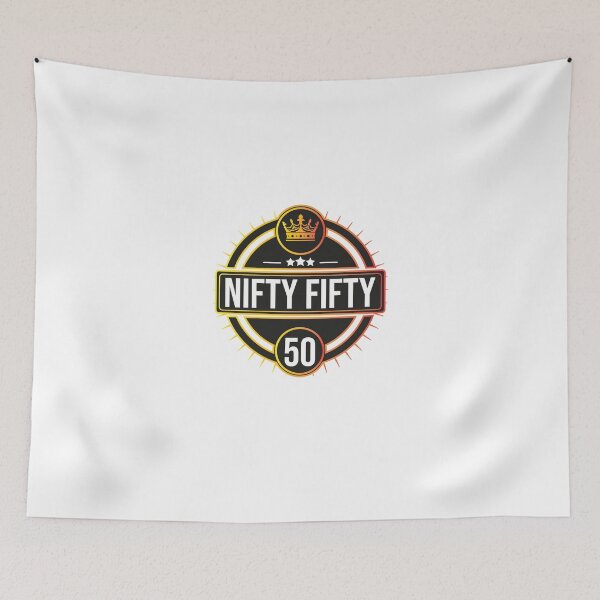 Item preview, Nifty fifty - 50th birthday designed and sold by Cutebutfunny.