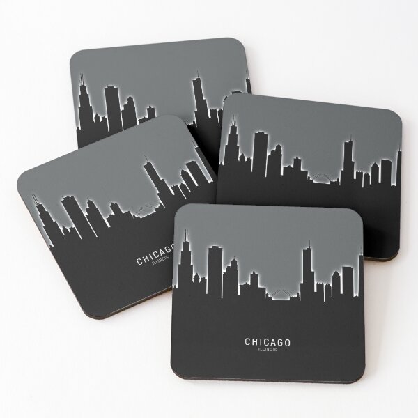 Item preview, Chicago Illinois Skyline designed and sold by ArtPrints.