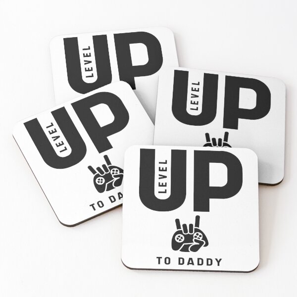 Item preview, Mens Level Up To Daddy - Gift Funny Dad Fathers Day designed and sold by DiogoCalheiros.