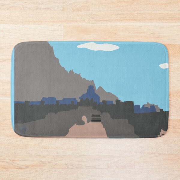 Item preview, Skyrim Windhelm Landscape Vector Artwork designed and sold by Tamriel's Wanderer.