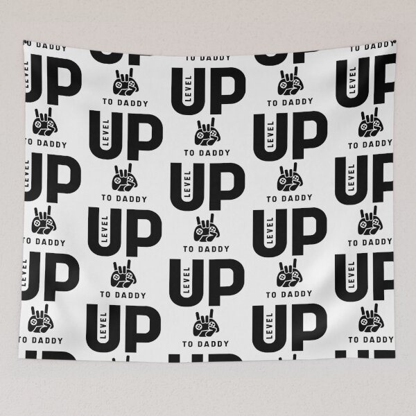 Item preview, Mens Level Up To Daddy - Gift Funny Dad Fathers Day designed and sold by DiogoCalheiros.