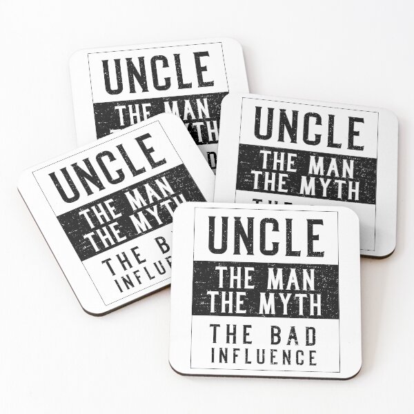 Item preview, Mens Uncle The Man The Myth The Bad Influence - Gift Funny Dad Fathers Day designed and sold by DiogoCalheiros.